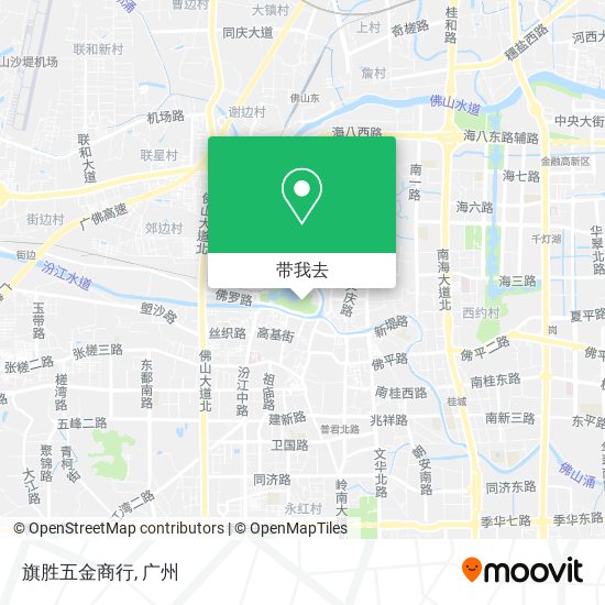 旗胜五金商行地图