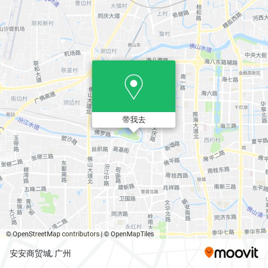 安安商贸城地图