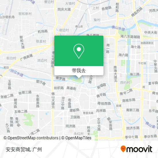 安安商贸城地图