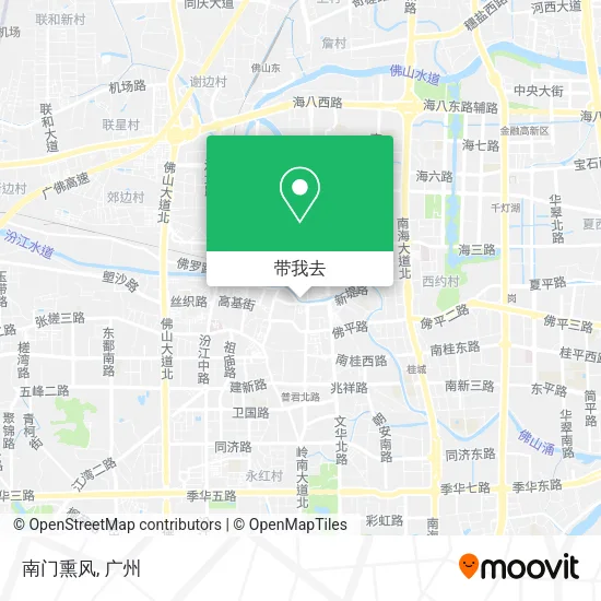 南门熏风地图