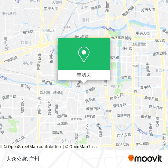 大众公寓地图
