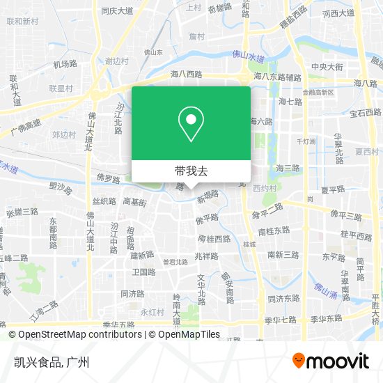 凯兴食品地图