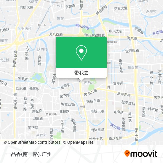 一品香(南一路)地图