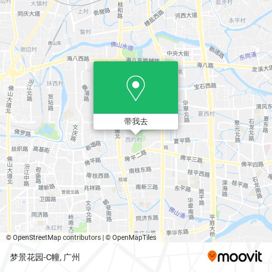 梦景花园-C幢地图