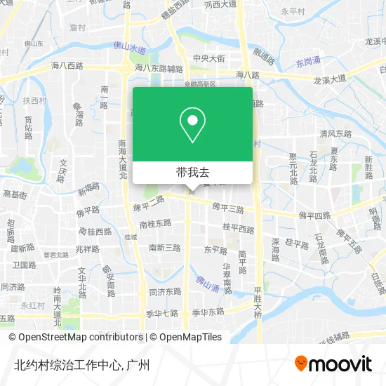北约村综治工作中心地图