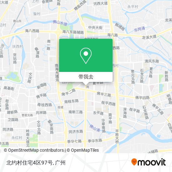 北约村住宅4区97号地图