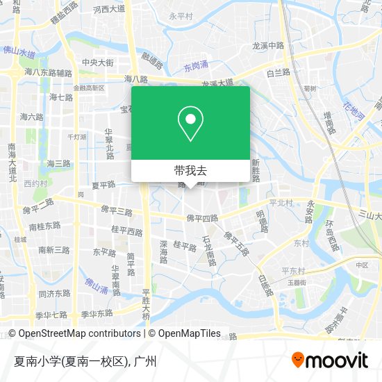 夏南小学(夏南一校区)地图