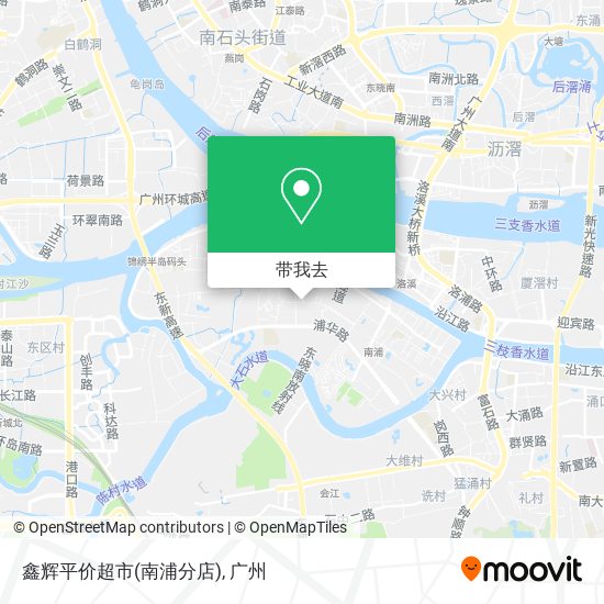 鑫辉平价超市(南浦分店)地图