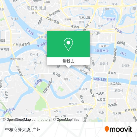 中核商务大厦地图