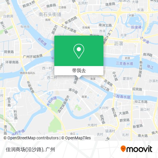 佳润商场(沿沙路)地图