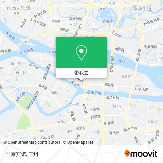佳豪宾馆地图