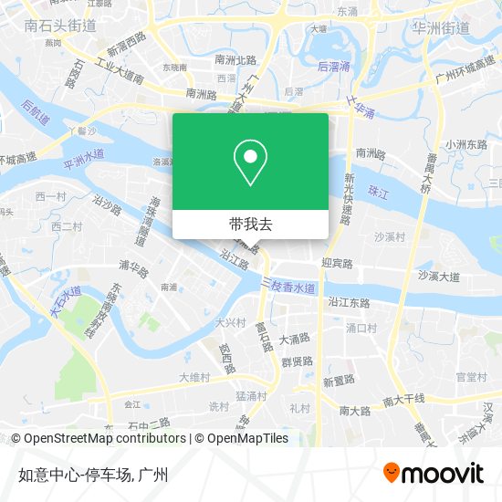 如意中心-停车场地图