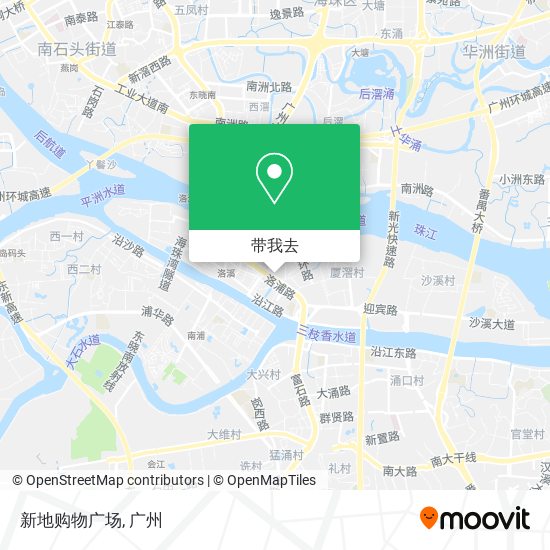 新地购物广场地图