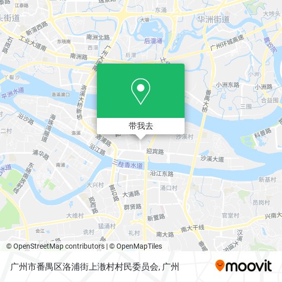 广州市番禺区洛浦街上漖村村民委员会地图