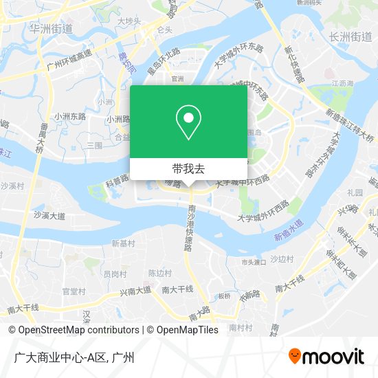 广大商业中心-A区地图