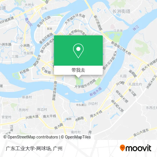 广东工业大学-网球场地图