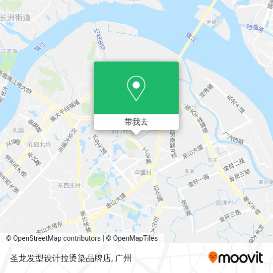 圣龙发型设计拉烫染品牌店地图