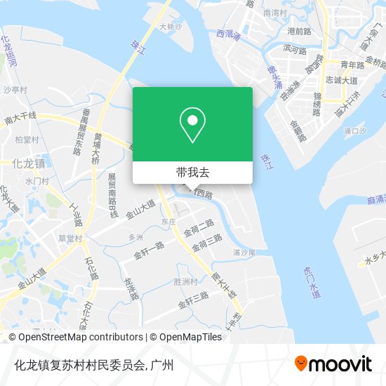 化龙镇复苏村村民委员会地图