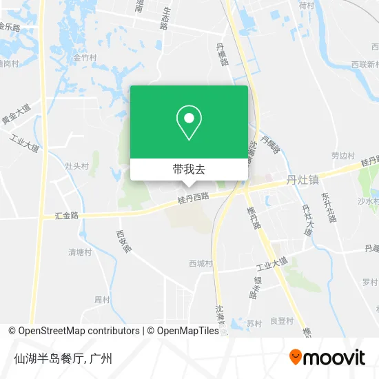 仙湖半岛餐厅地图