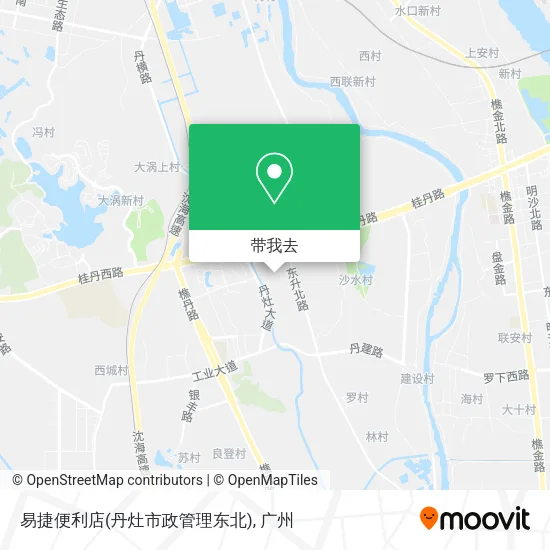 易捷便利店(丹灶市政管理东北)地图