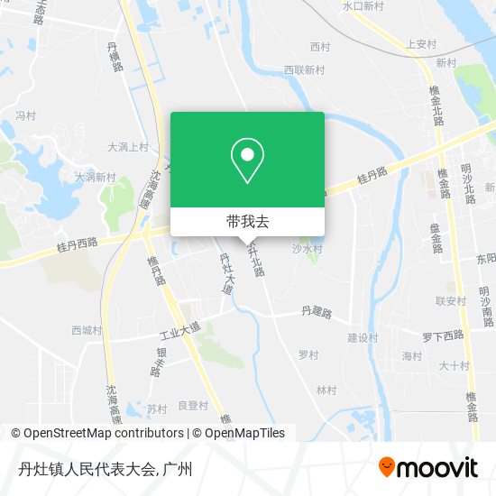 丹灶镇人民代表大会地图