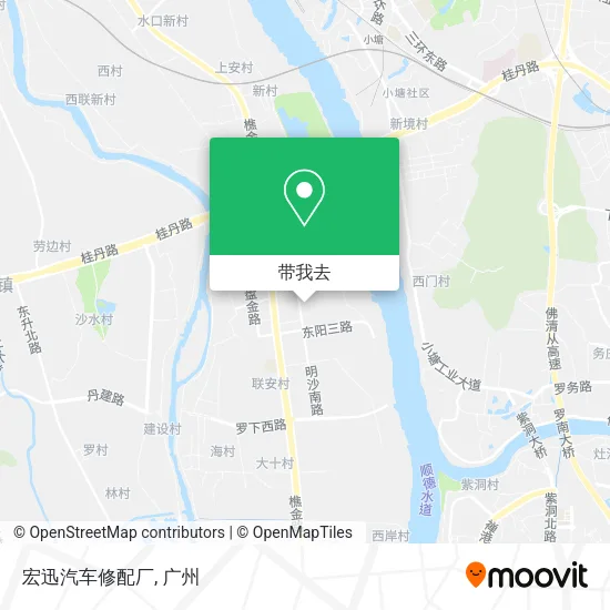 宏迅汽车修配厂地图