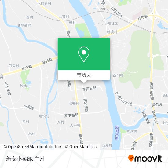 新安小卖部地图