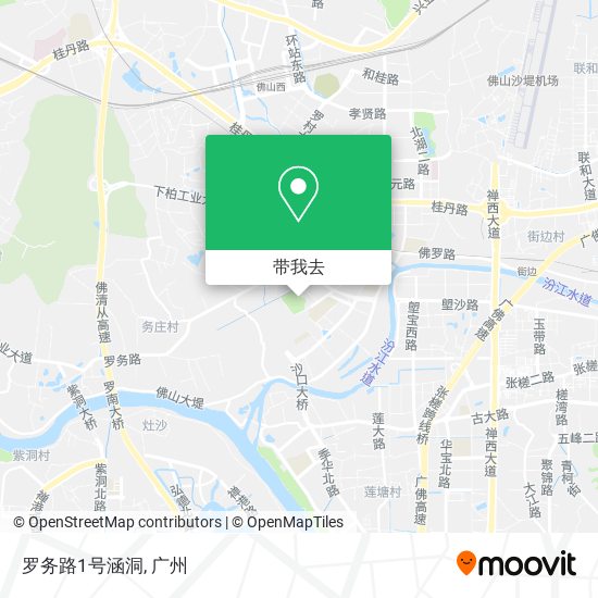 罗务路1号涵洞地图