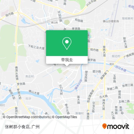 张树群小食店地图