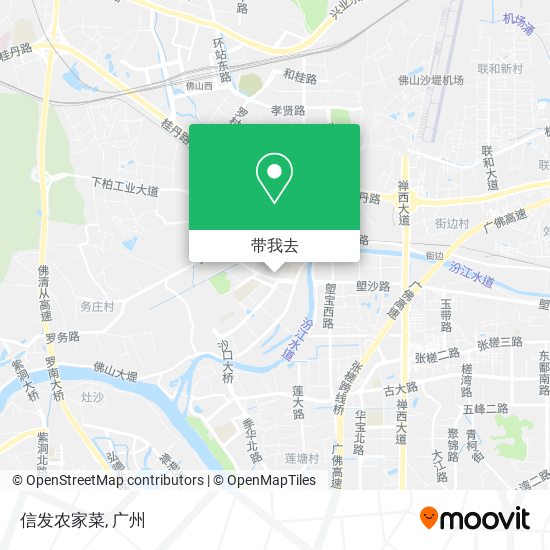信发农家菜地图
