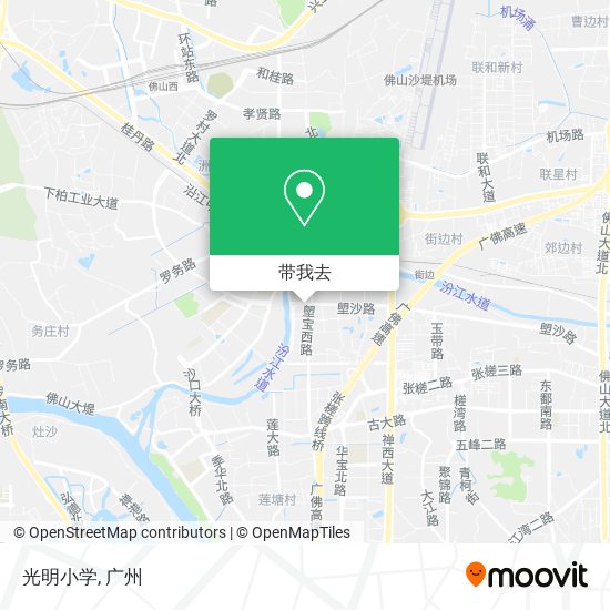 光明小学地图