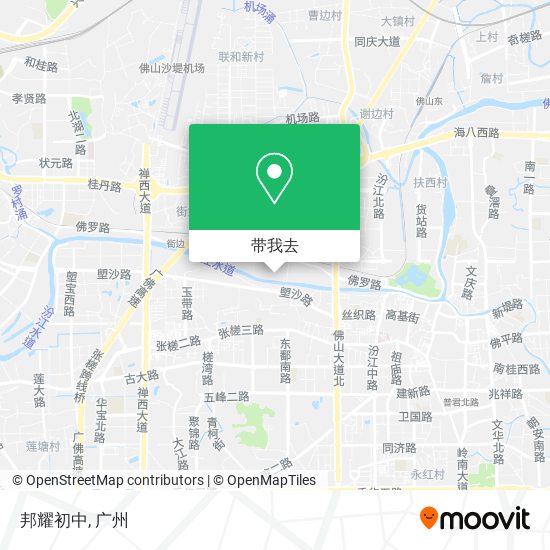 邦耀初中地图