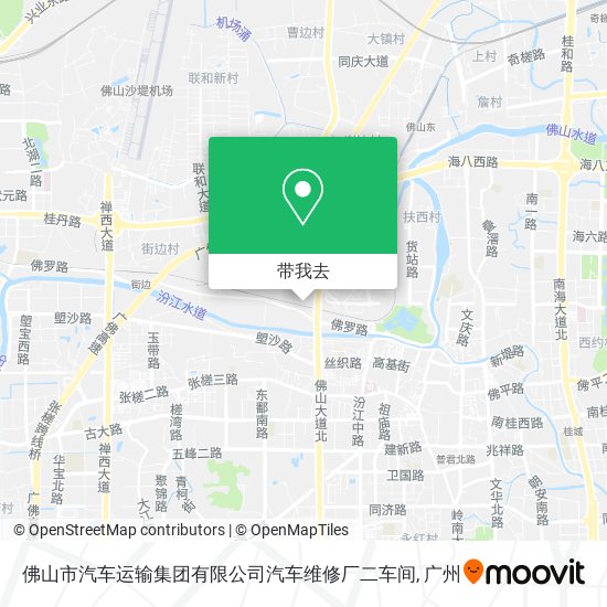 佛山市汽车运输集团有限公司汽车维修厂二车间地图