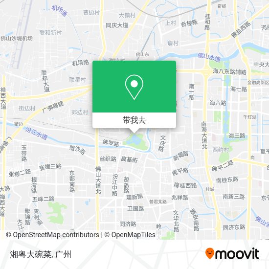 湘粤大碗菜地图