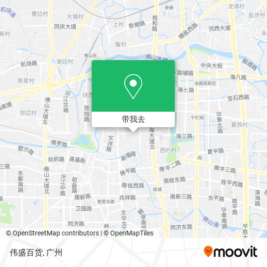 伟盛百货地图