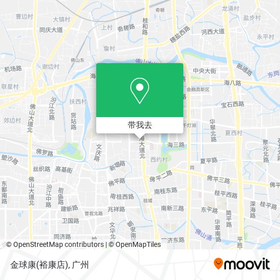 金球康(裕康店)地图