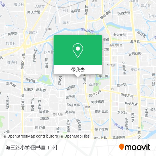 海三路小学-图书室地图