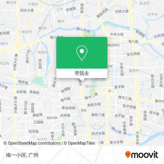南一小区地图