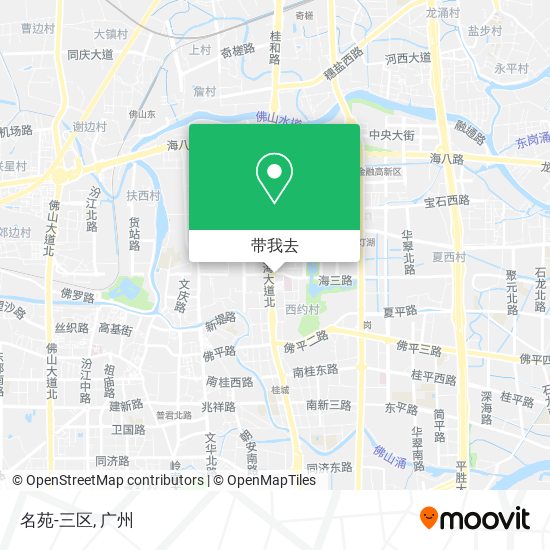 名苑-三区地图