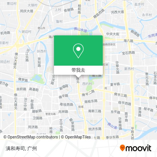 满和寿司地图