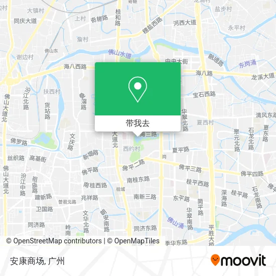 安康商场地图