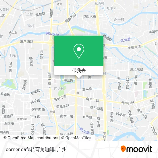 corner cafe转弯角咖啡地图