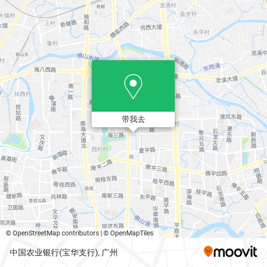 中国农业银行(宝华支行)地图