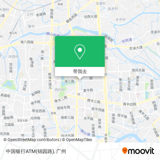 中国银行ATM(锦园路)地图