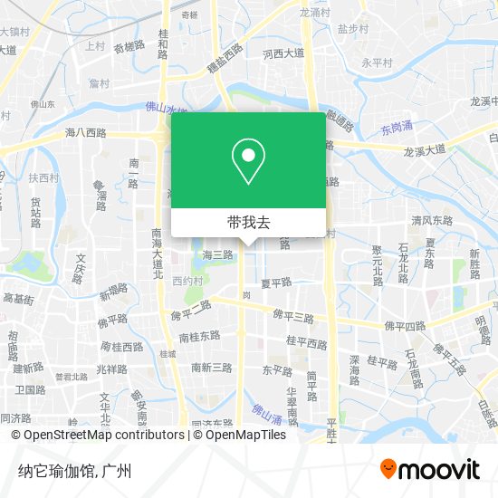 纳它瑜伽馆地图
