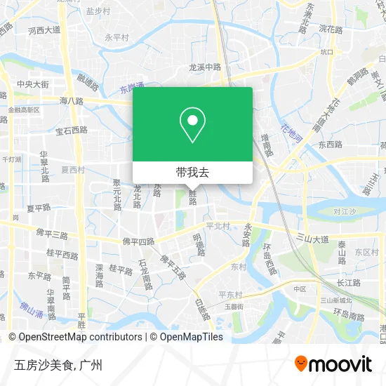 五房沙美食地图
