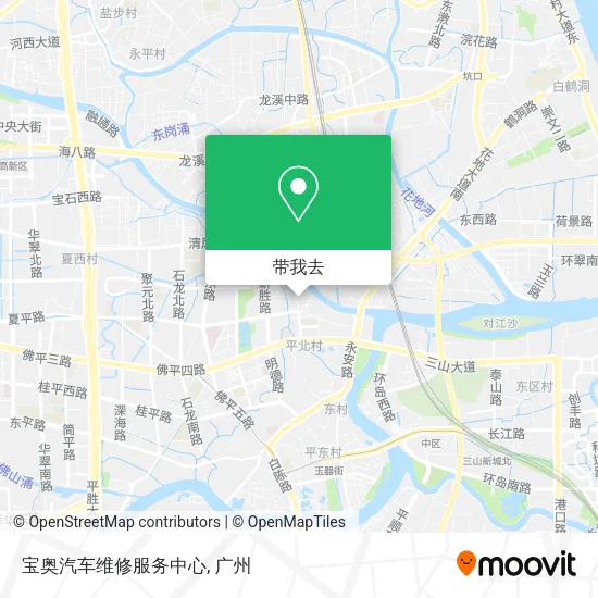 宝奥汽车维修服务中心地图