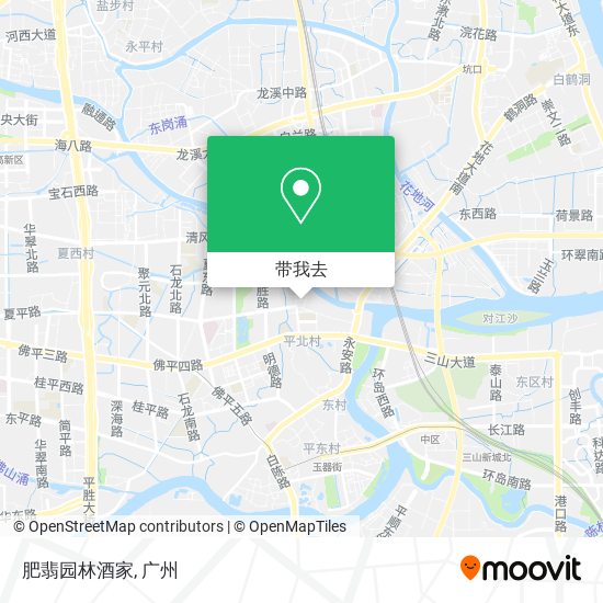 肥翡园林酒家地图