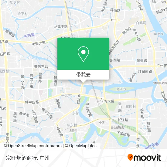 宗旺烟酒商行地图