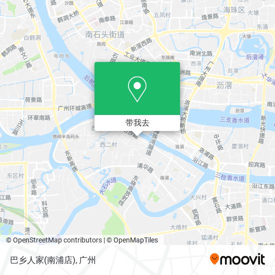 巴乡人家(南浦店)地图